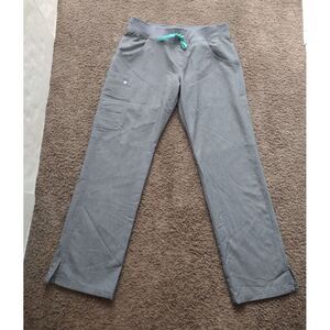 Figs Technical Collection Women's Size M Kade Cargo Scrub Pants Graphite Stylish